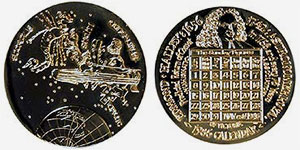 Halley's Comet medal, 1986