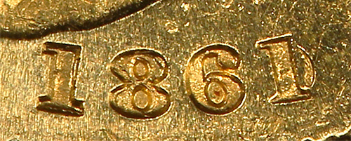 Sovereign 1861 - 1 over 0 - Australia Gold Coin