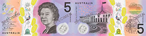 5 dollars Note