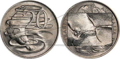 20 cents 1966 - Gap - London mint
