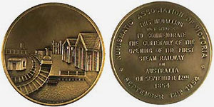 Centenary of Rail in Melbourne, 1954