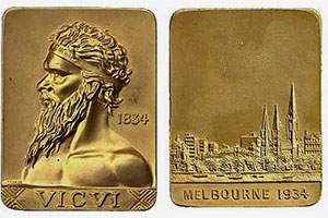 Philatelic medal, 1934