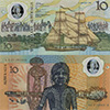 Commemorative 10 dollars 1988 bicentennial banknote