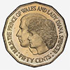 50 cents 1981 - Royal Wedding