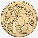 The one dollar coin