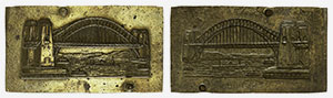 Sydney Harbour Bridge on Australian Medals