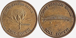 Sydney Harbour Bridge on Australian Medals