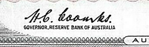 Australian banknote - Reserve Bank of Australia