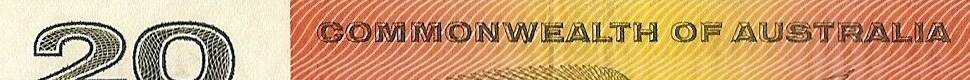 Australian banknote - Twenty dollars 1972 - Commonwealth of Australia - Phillips Wheeler note