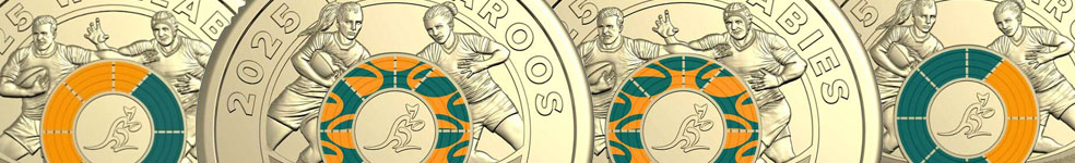 2 dollars 2025 - Rugby, Wallabies and Wallaroos