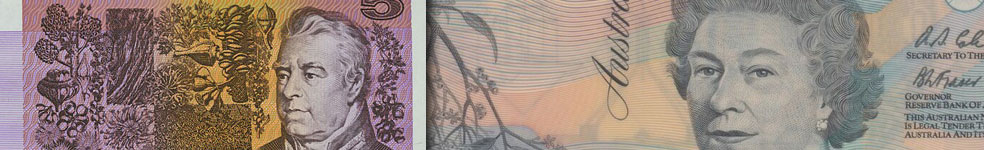 Decimal banknotes price guide and values