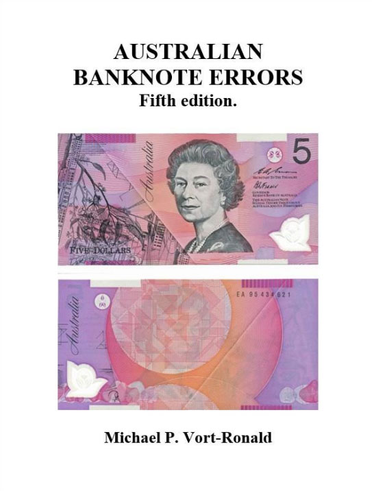 Australian Banknote Errors 5th Edition