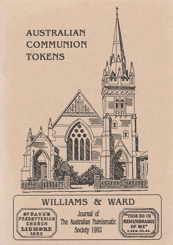 Australian Communion Tokens