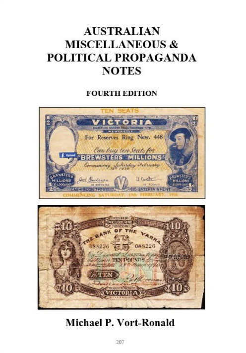 Australian Miscellaneous & Political Propaganda Notes