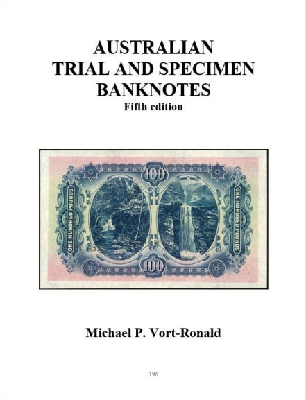 Australian trial and specimen banknotes