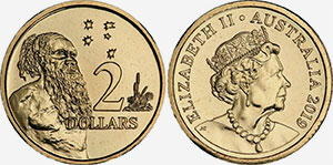 2 dollars 2019 Australia Coins