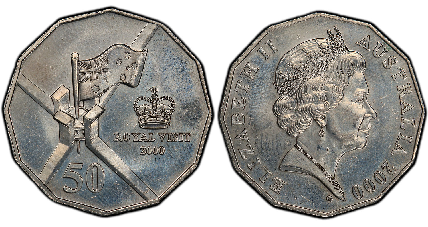 50 cents 2000 Royal Visit