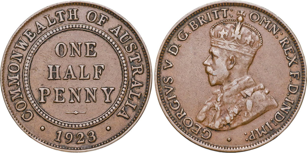 Half Penny 1923