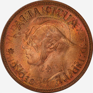 1939 to 1952 - George VI - Die clash