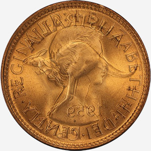 1953 to 1964 - Elizabeth II - Die clash