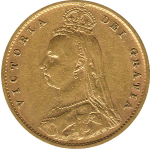 Half Sovereign - Jubilee Head - Victoria