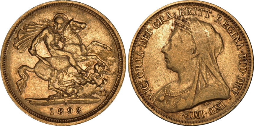 Half-Sovereign 1897 - Australian coin