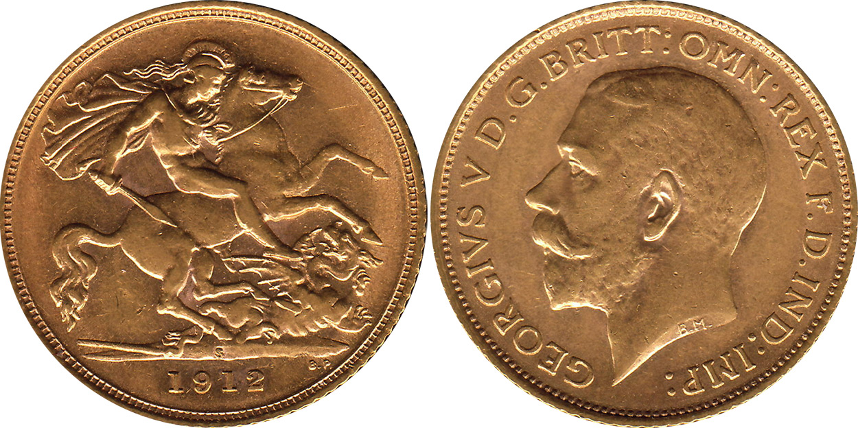 Half-Sovereign 1912 - Australian coin