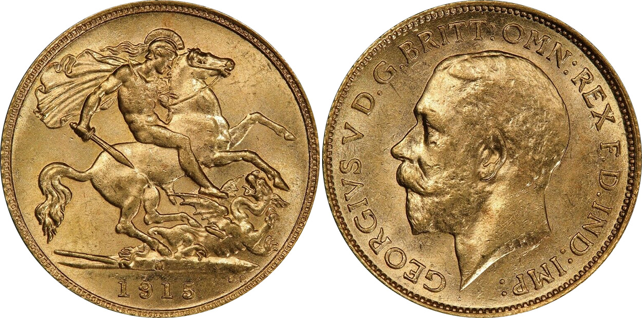 Half-Sovereign 1915 - Australian coin