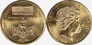 1 dollar 2000 Victoria Cross Australia