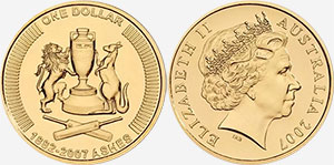 1 dollar 2007 The Ashes - Australian coin