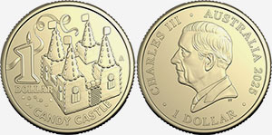 1 dollar 2025 Candy Castle