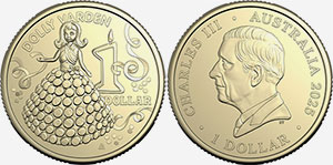 1 dollar 2025 Dolly Varden