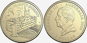 1 dollar 2025 Humpty Dumpty