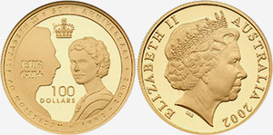 100 dollars 2002 Gold - Accession
