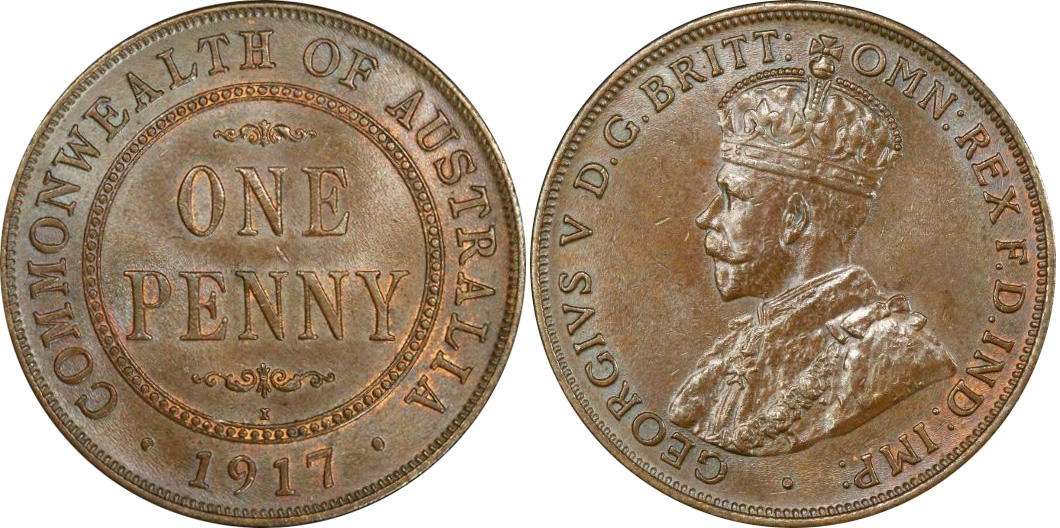 Coins And Australia Penny 1917 Australian Pre decimal Coins Price coins-and-australia-penny-1917-australian-pre-decimal-coins-price