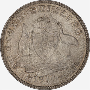 1910 - Edward VII - Die clash