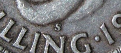 Shilling 1942 - S - San Francisco mint mark - Pre-decimal coin
