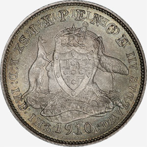 1910 - Edward VII - Die clash