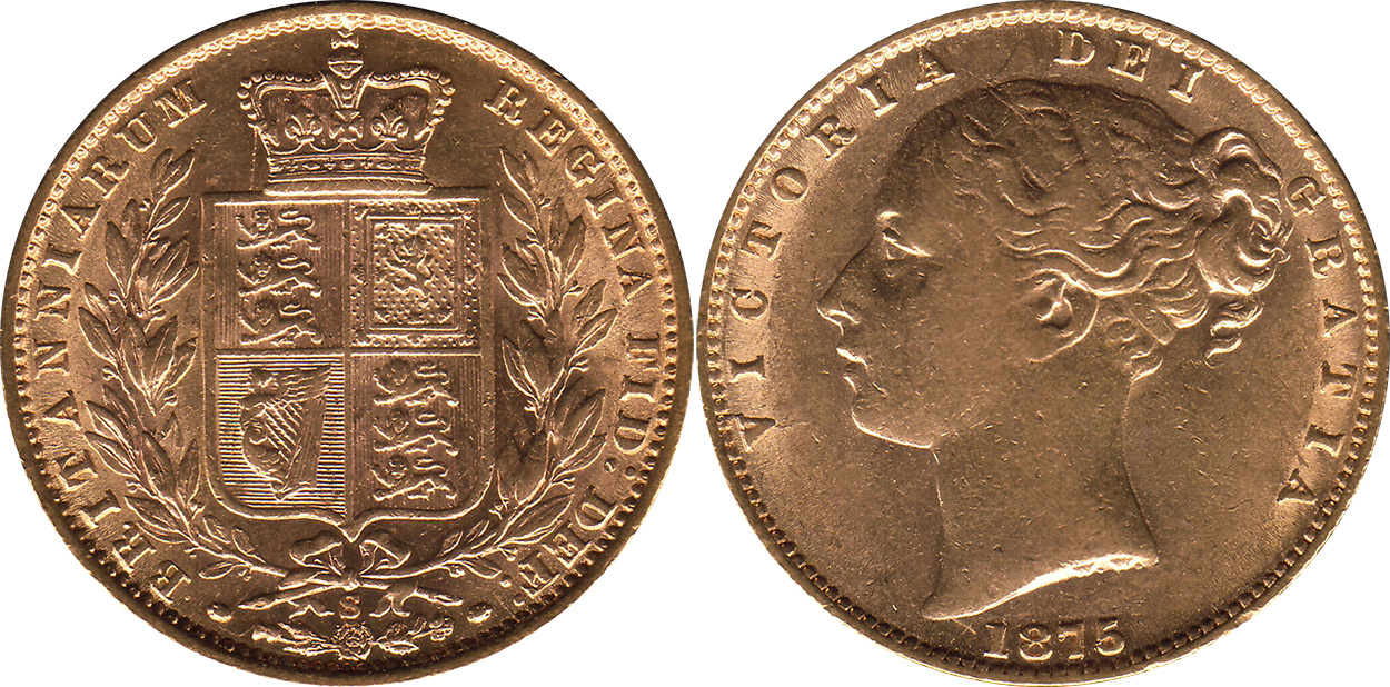 Sovereign 1876 - Australian coin