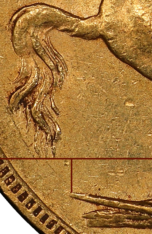 Sovereign 1875 - Short Tail - Australia Gold Coin