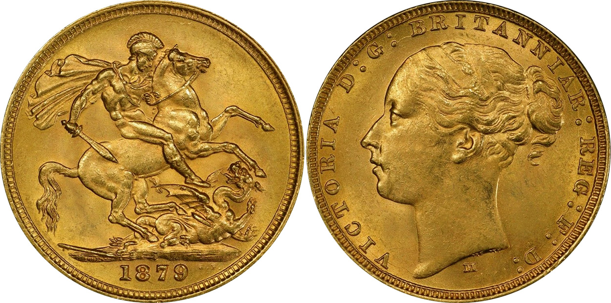 Sovereign 1879 - Australian coin