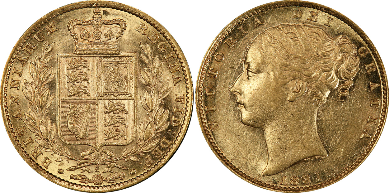 Sovereign 1881 - Australian coin