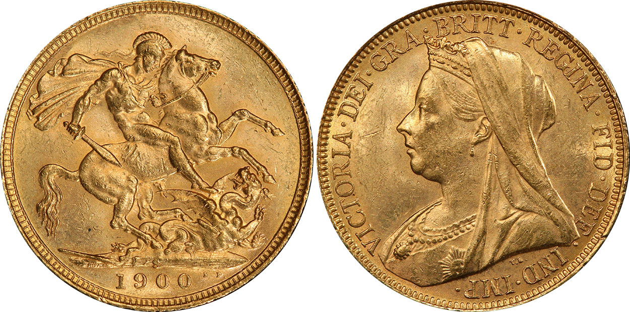 Sovereign 1900 - Australian coin