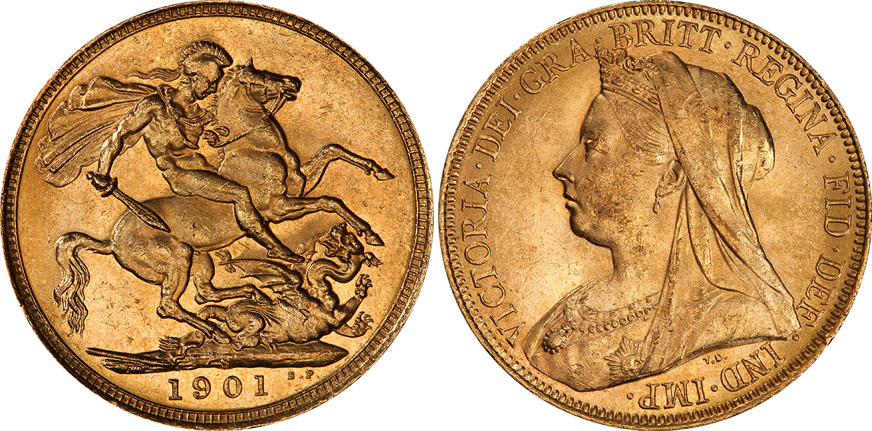 Sovereign 1901 - Australian coin