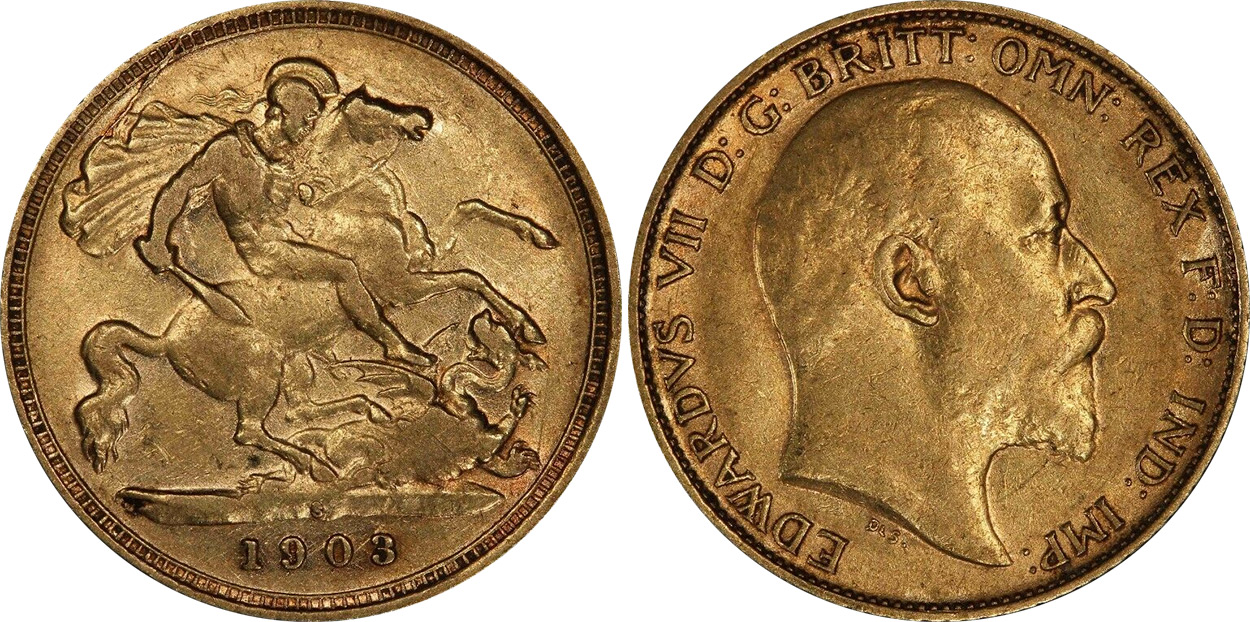 Sovereign 1903 - Australian coin