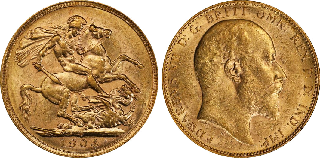 Sovereign 1904 - Australian coin