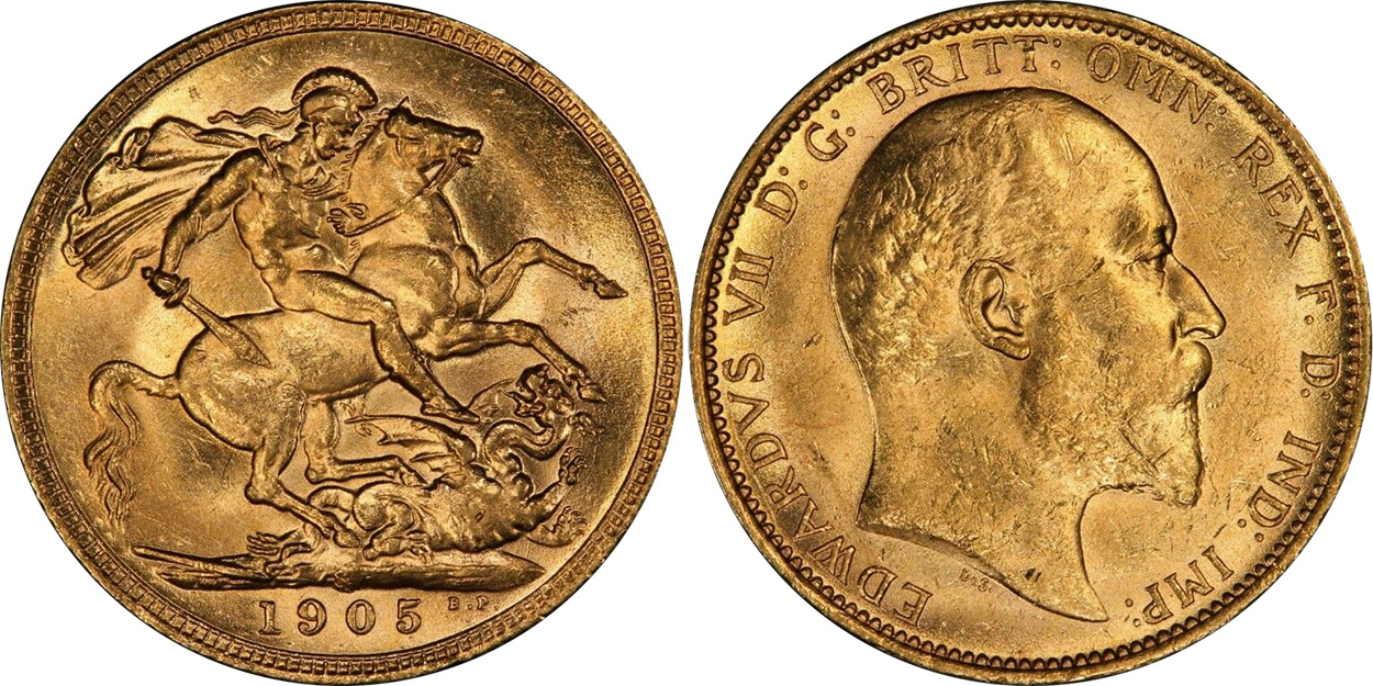 Sovereign 1905 - Australian coin