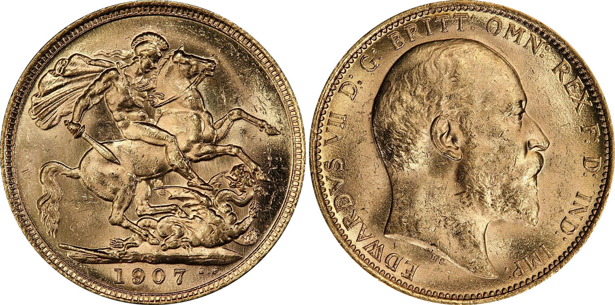 Sovereign 1907 - Australian coin