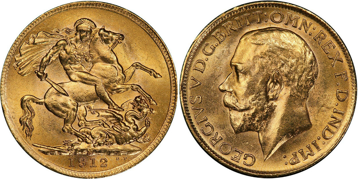Sovereign 1912 - Australian coin