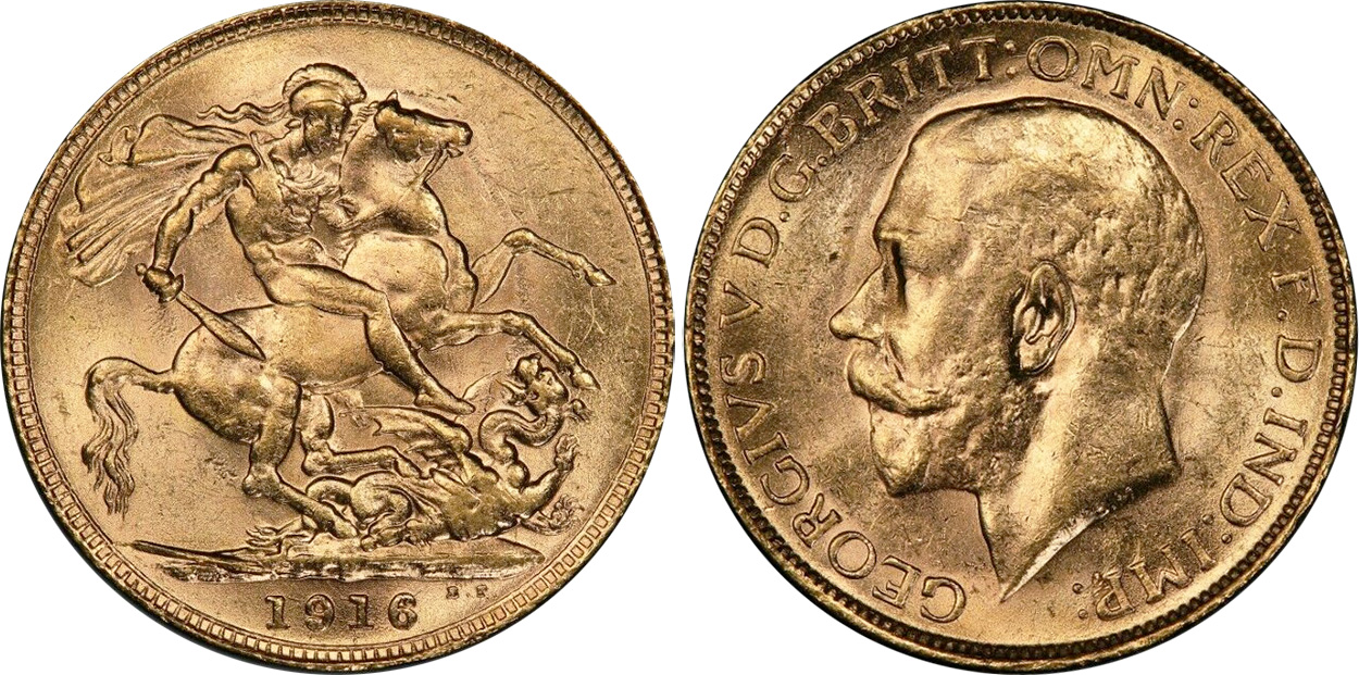 Sovereign 1916 - Australian coin